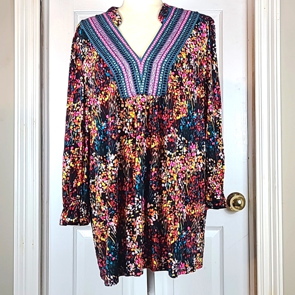 Pioneer Women Embroidered Blouse